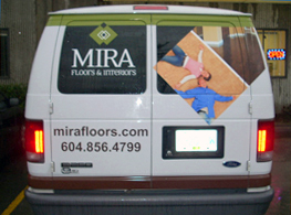 Mira Flooring Mobile Showroom